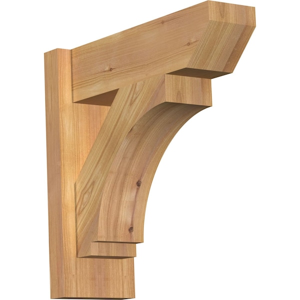 Ekena Millwork Imperial Slat Smooth Outlooker, Western Red Cedar, 5 1/2"W x 16"D x 16"H OUT06X16X16IMP06SWR - main